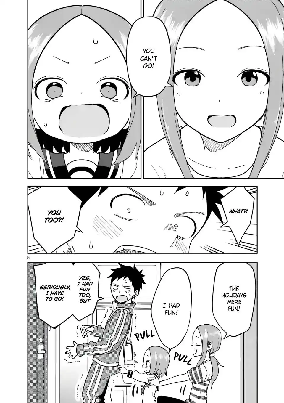 Karakai Jouzu no (Moto) Takagi-san Chapter 229 8